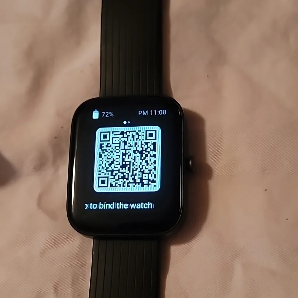 Amazfit BIP 3‎ Pro by Zepp Smart Fitness Watch With Charger Black Band